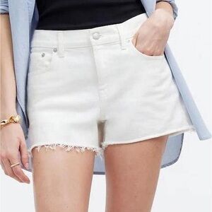 Madewell high waisted shorts